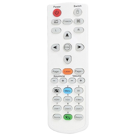 Optoma Remote Control W.Laser And Mouse Function SP.72702GC01